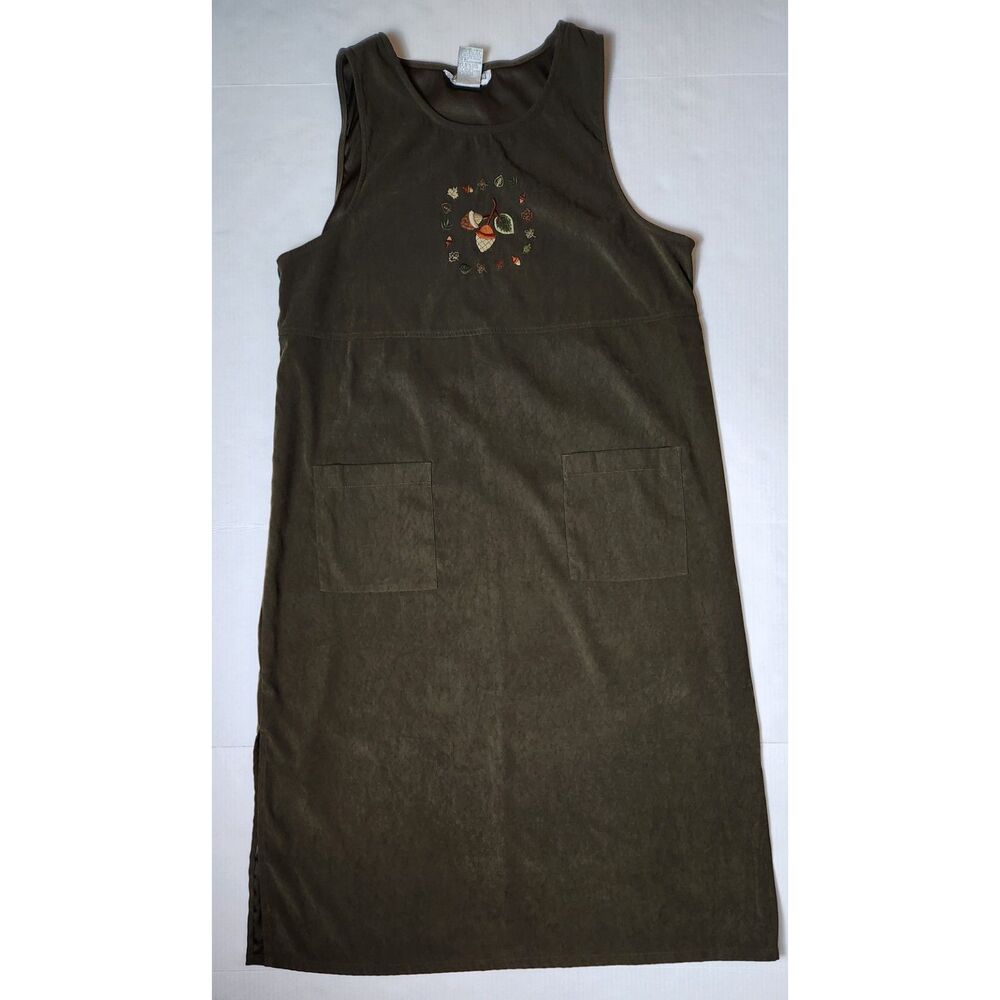 Dress Barn Women's 2X Autumn Sleeveless Dress